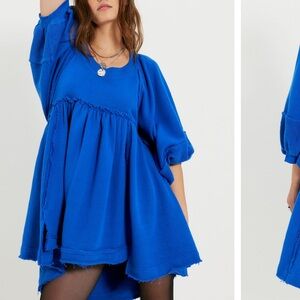 NWT Free People Sunchild Pullover Tunic, XS